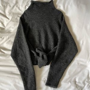 Aritzia Lorin Tie Up Sweater